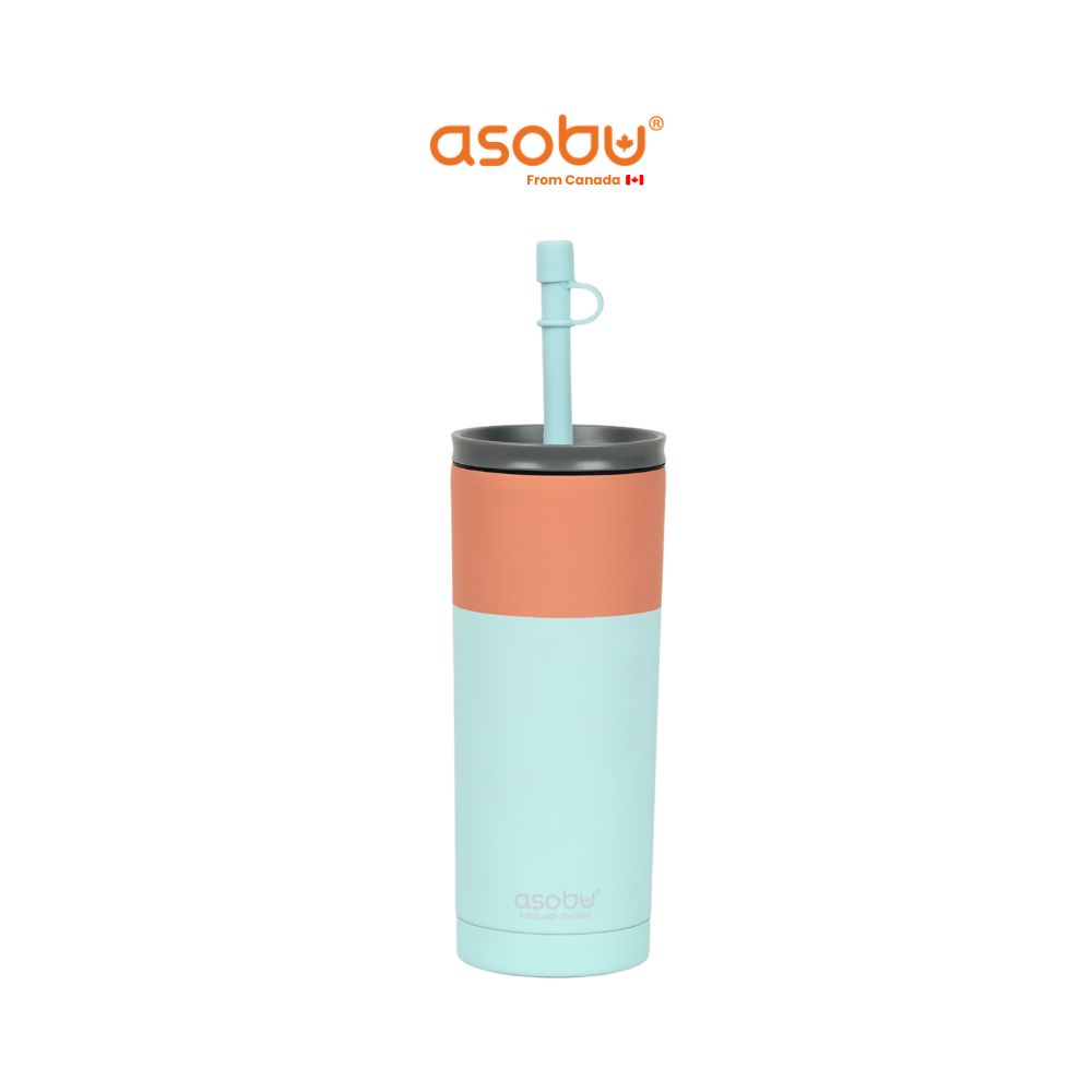 ASOBU Super Sippy 600ML – Pastel Teal