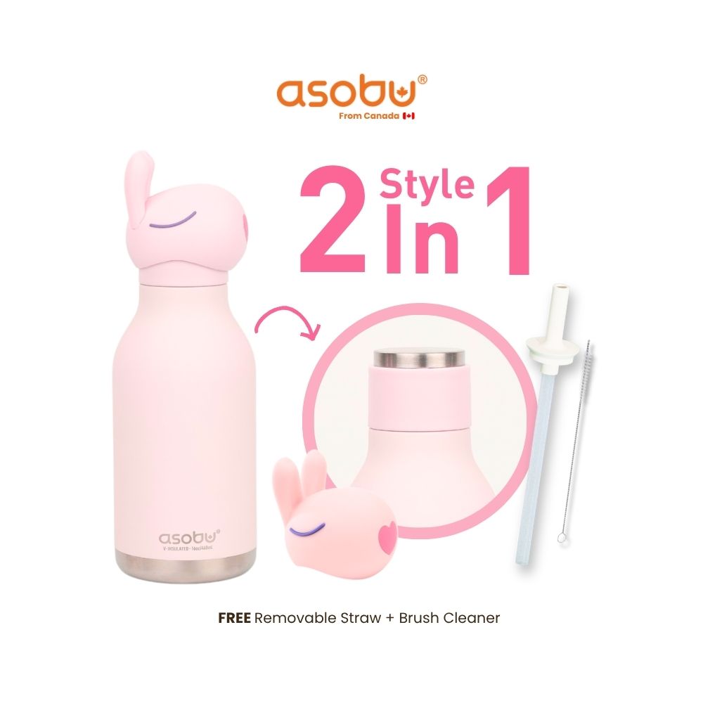 ASOBU Bestie Bottle 460ML – Bunny