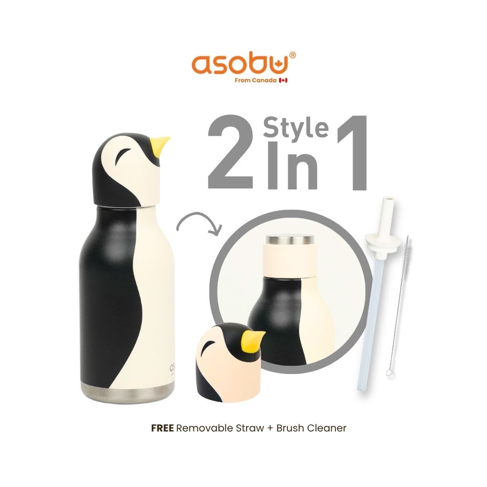 ASOBU Bestie Bottle 460ML – Penguin