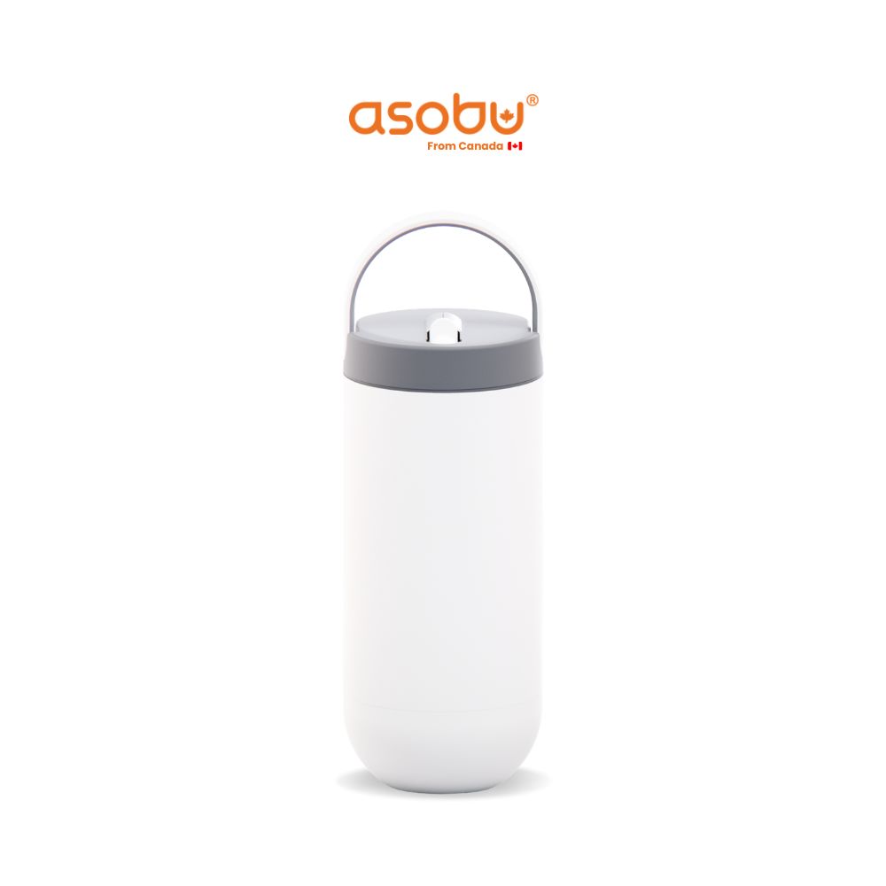 ASOBU Orbit Bottle 900ML – White Puramic