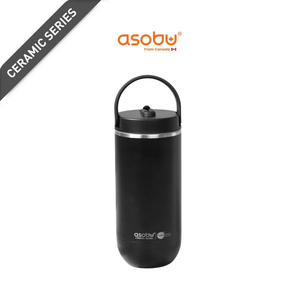 ASOBU Orbit Bottle 900ML – Black Puramic